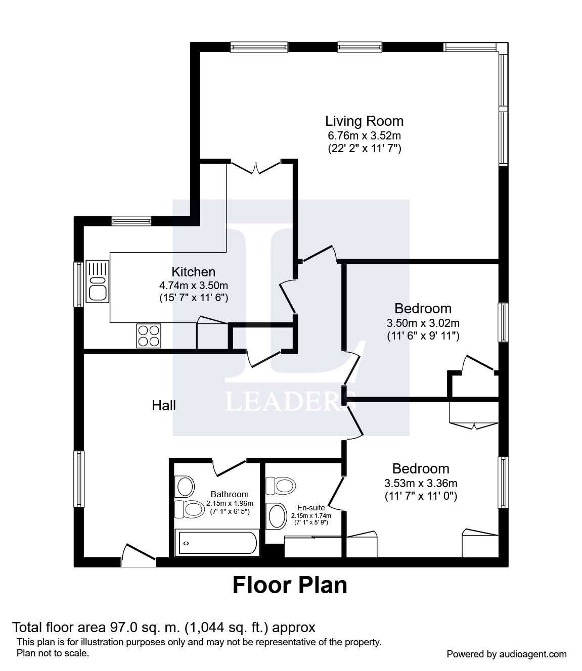 2 Bedrooms  to rent in The Pavilions, Sandford Road, Cheltenham GL53