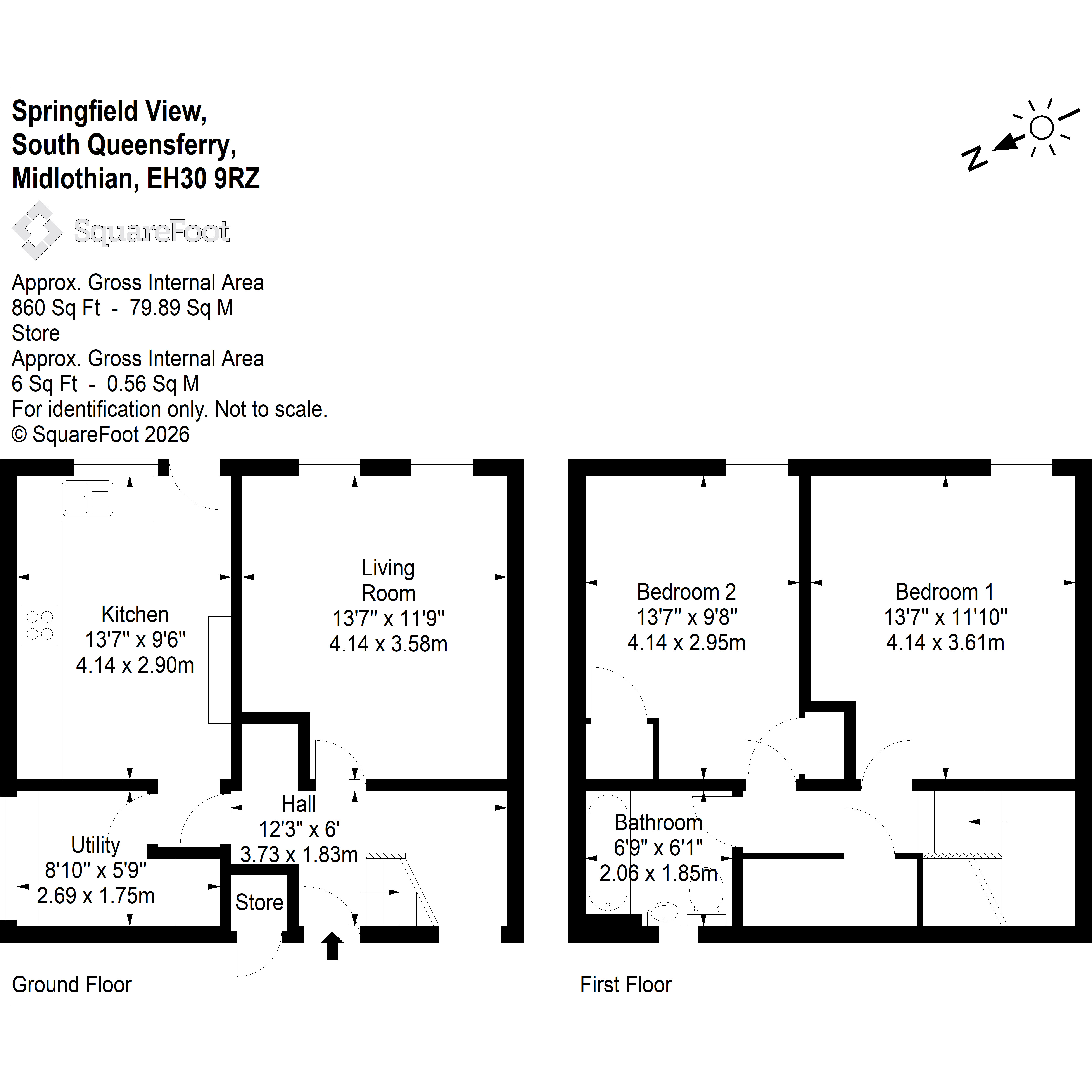 7, Springfield View, South Queensferry floorplan