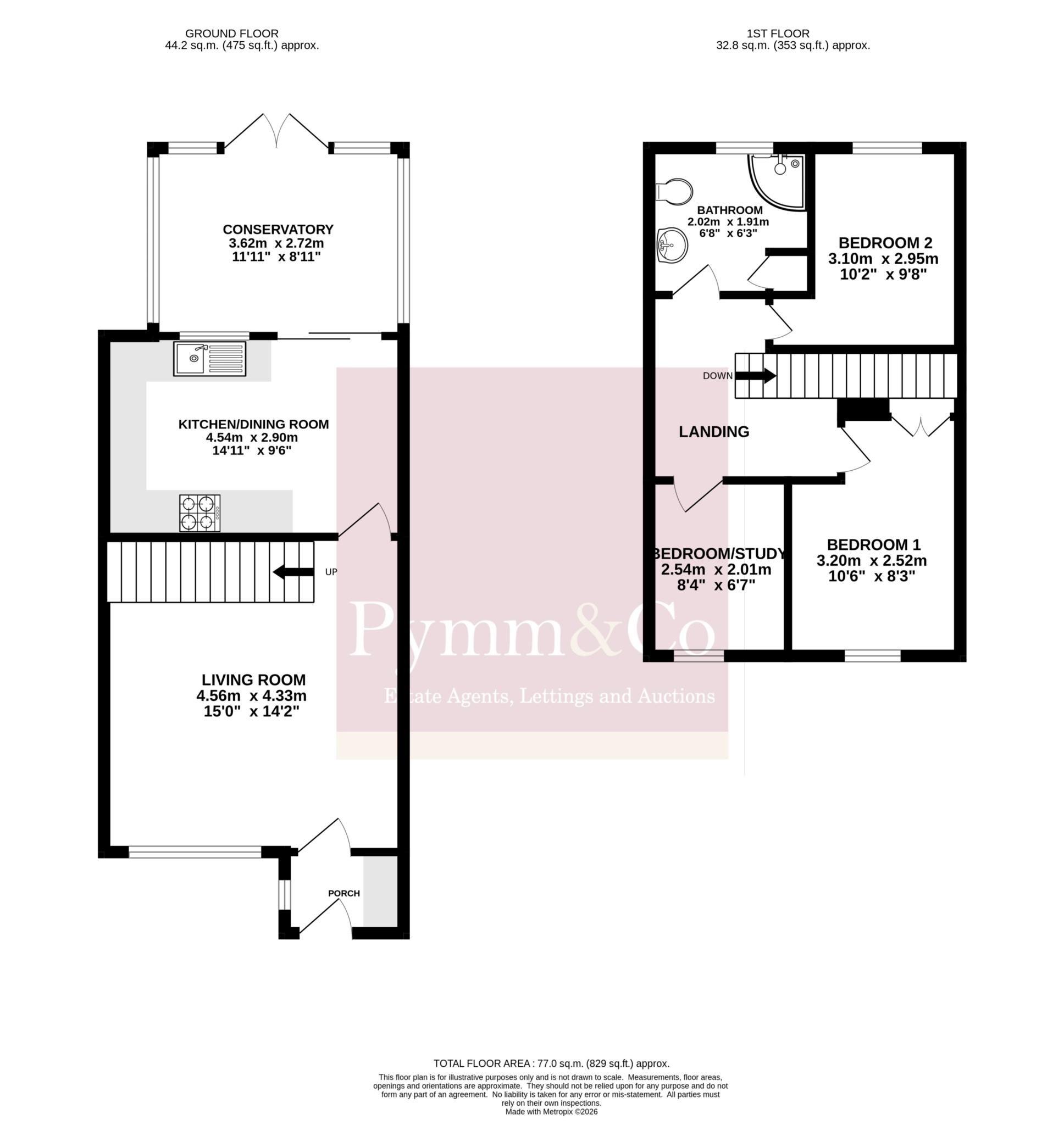 Yesmere, Norwich floorplan