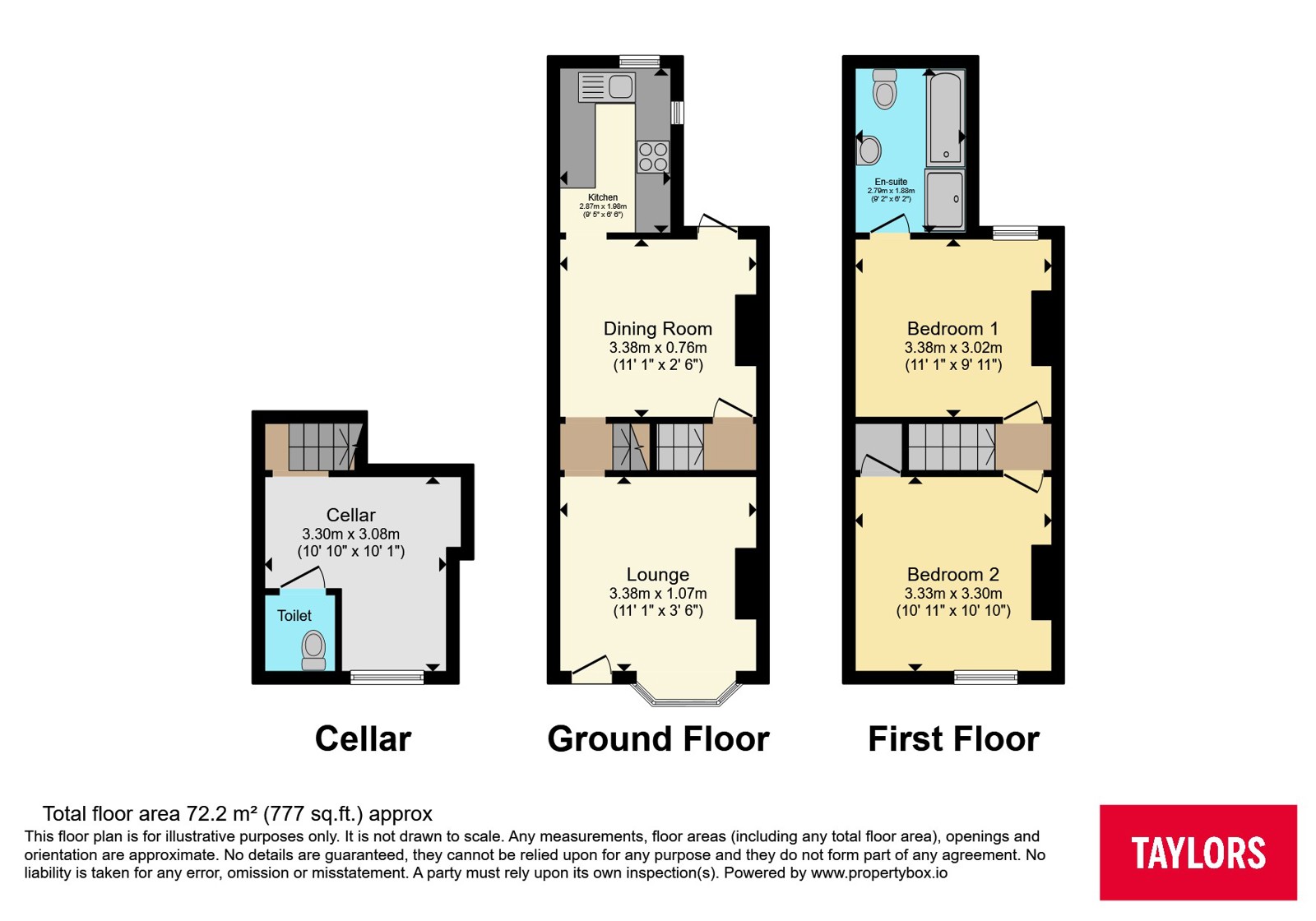 24, Regent Street, Bedfordshire floorplan