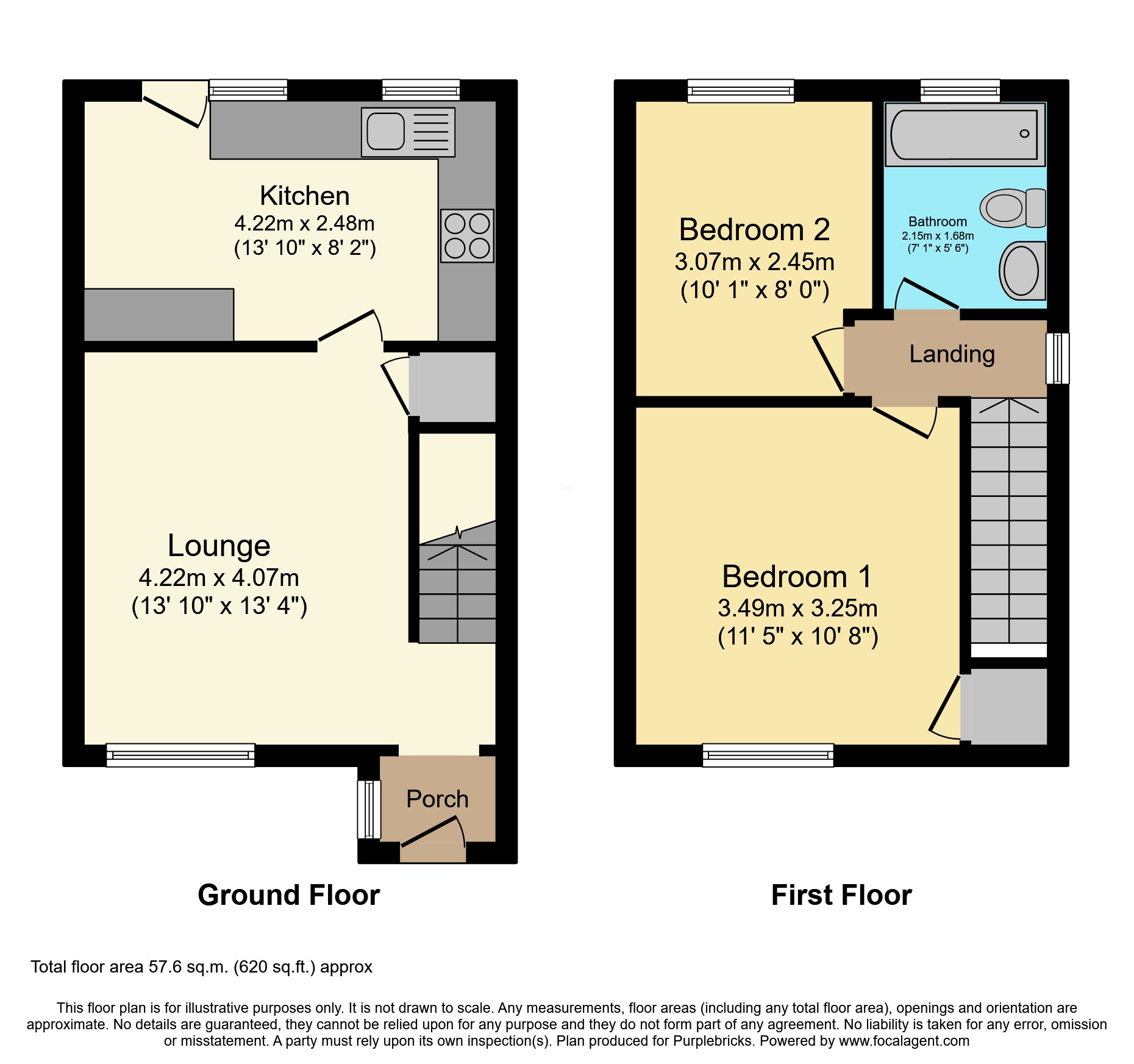16, Seaford Close, Runcorn floorplan