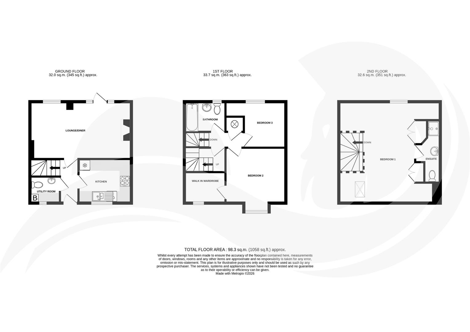 5 Old Bakery Mews, The Street, Boughton Under Blean floorplan