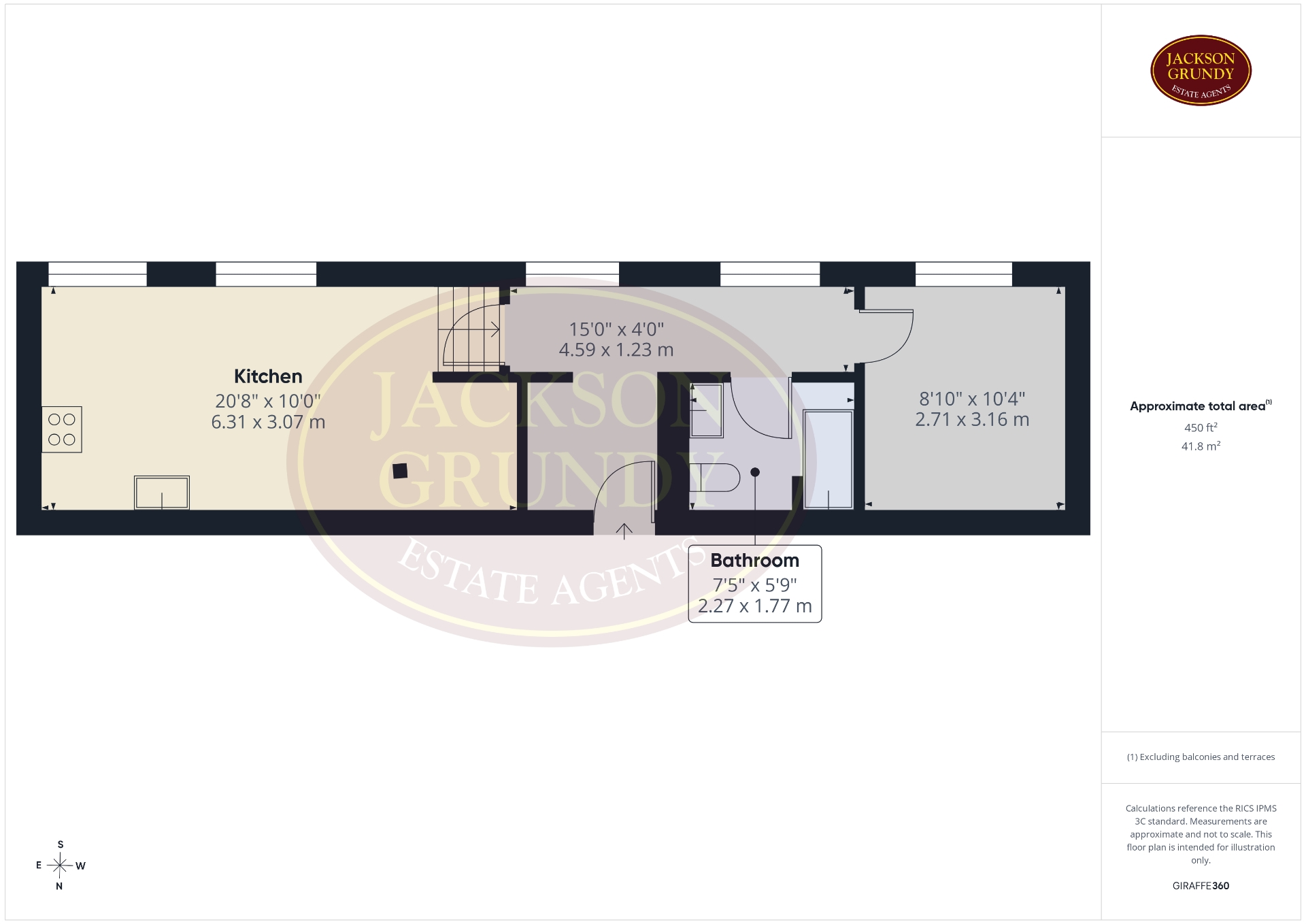 Flat 10 27a, The Drapery, Northampton floorplan