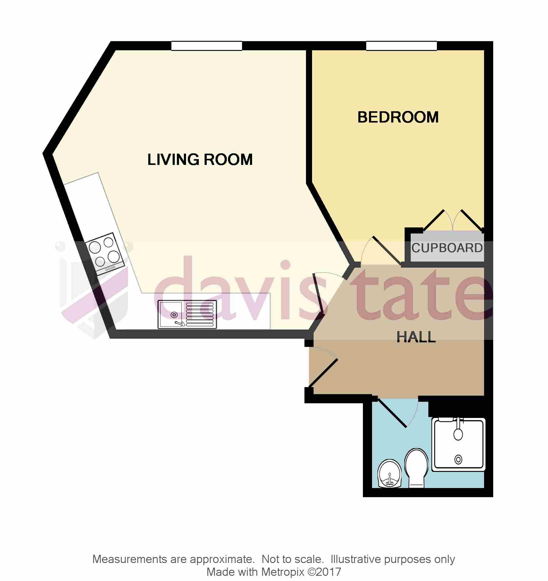 1 Bedrooms Flat to rent in Abbey Hall, Abbey Square, Reading RG1