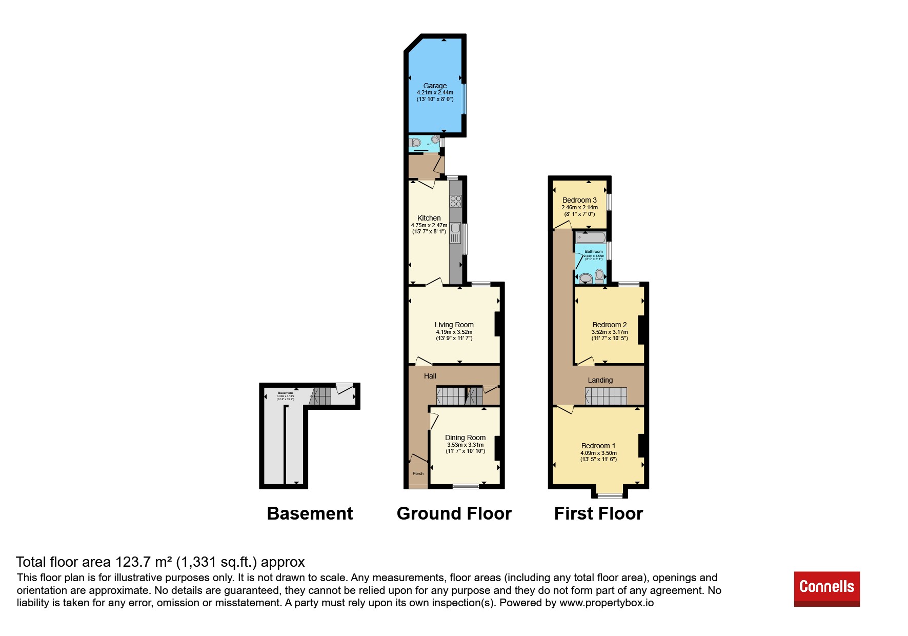 92, Rendell Road, Leicester floorplan