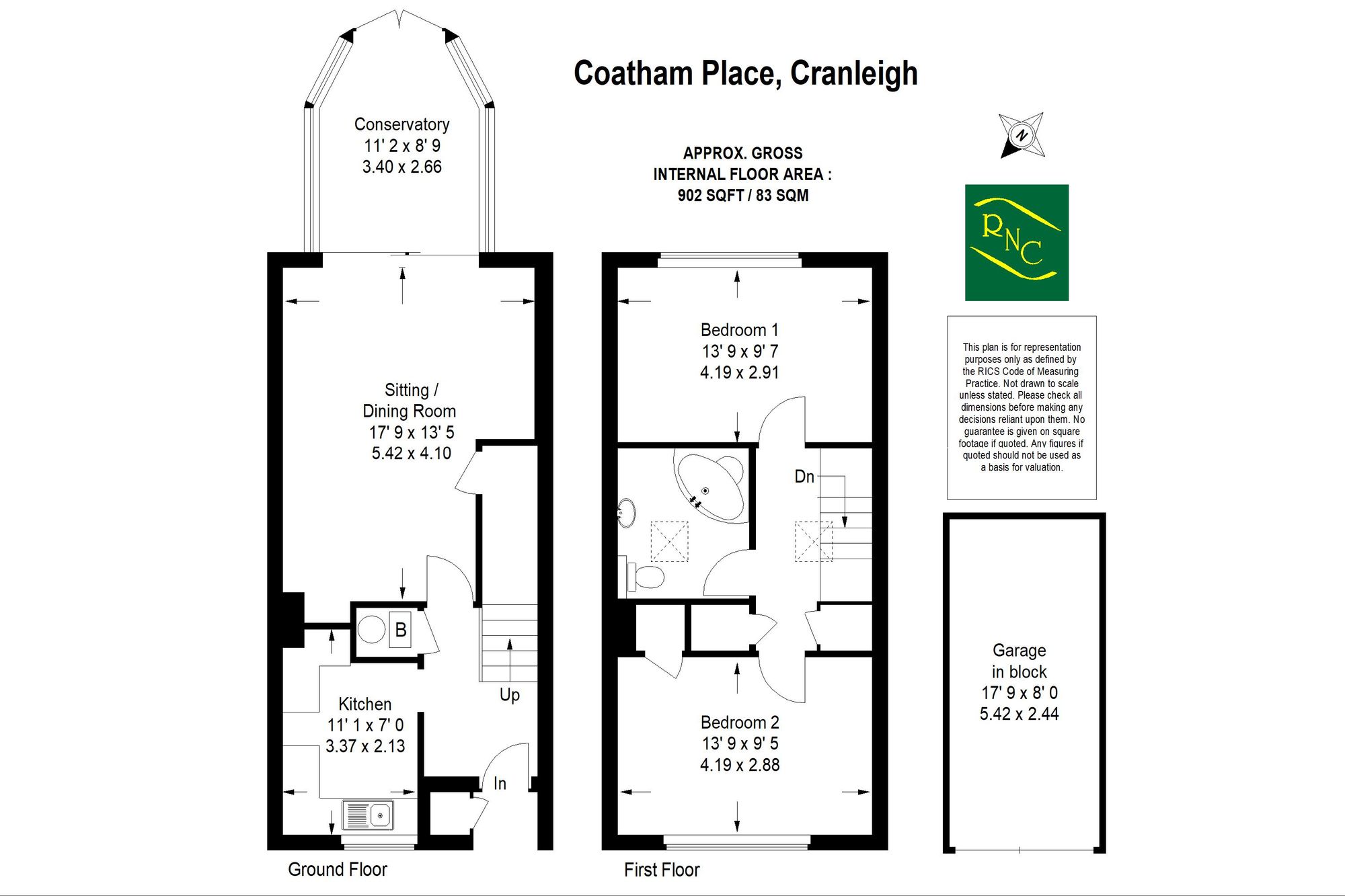 Coatham Place, Cranleigh, GU6 floorplan