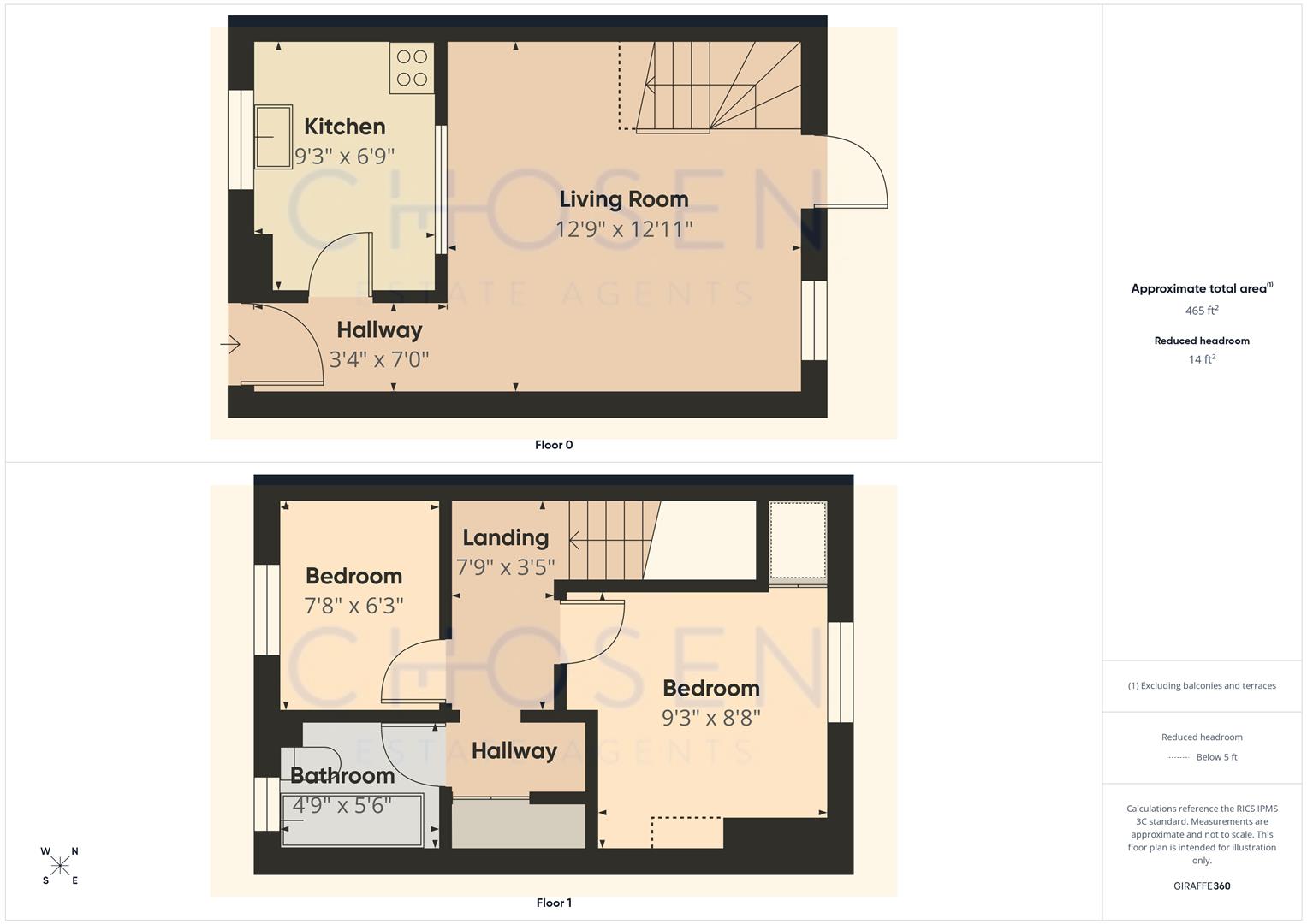 70, River Leys, Cheltenham floorplan