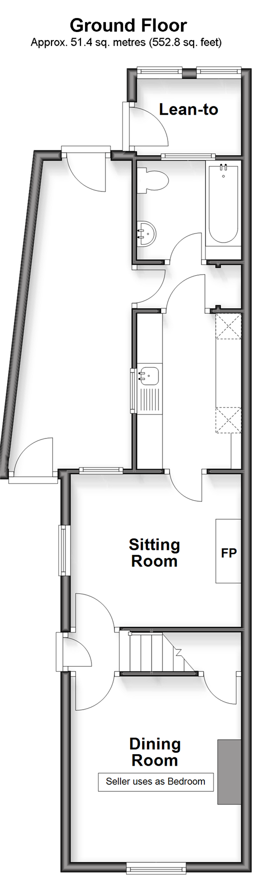 High Street Oakfield, Ryde floorplan