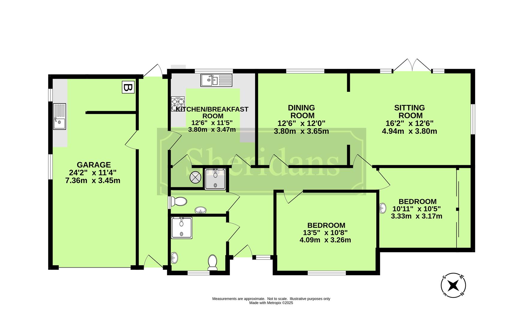 Hall Cottage, The Green, Bury St. Edmunds floorplan