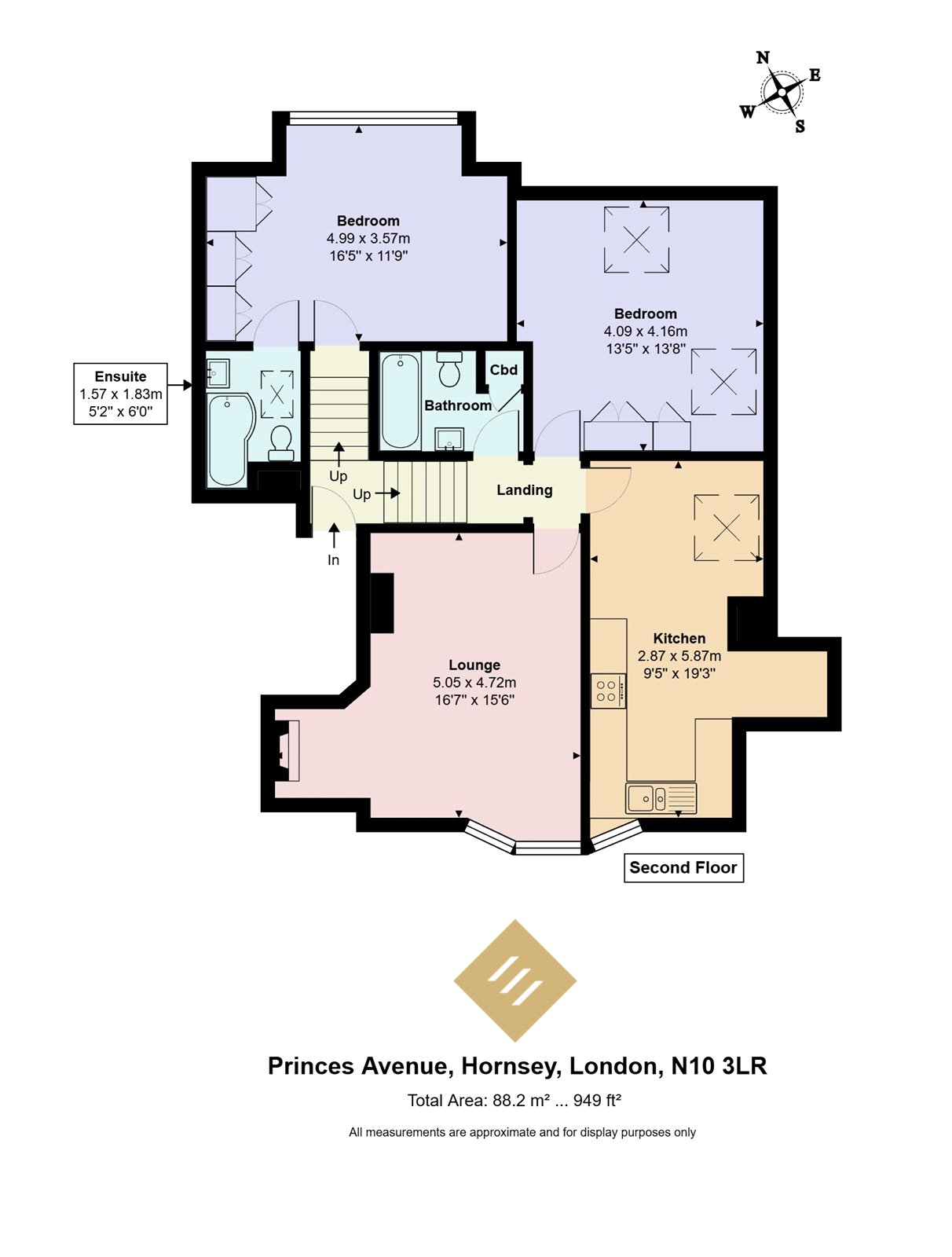 Princes Avenue, London floorplan
