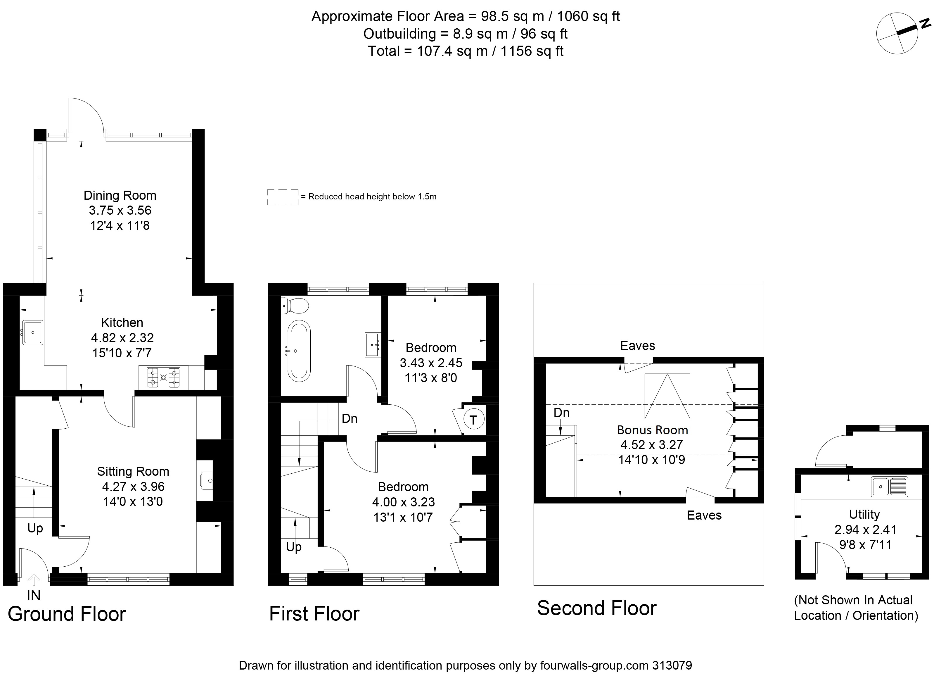 Chapel Lane, Curridge, Berkshire RG18, 2 bedroom terraced house for