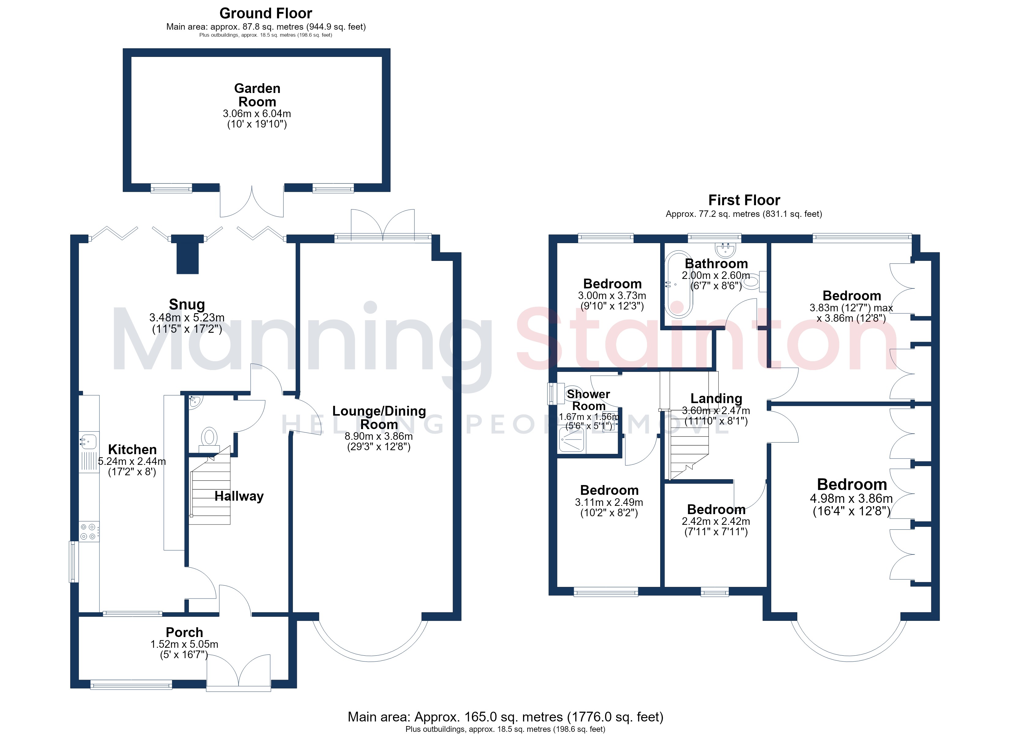 Sandhill Oval, West Yorkshire floorplan