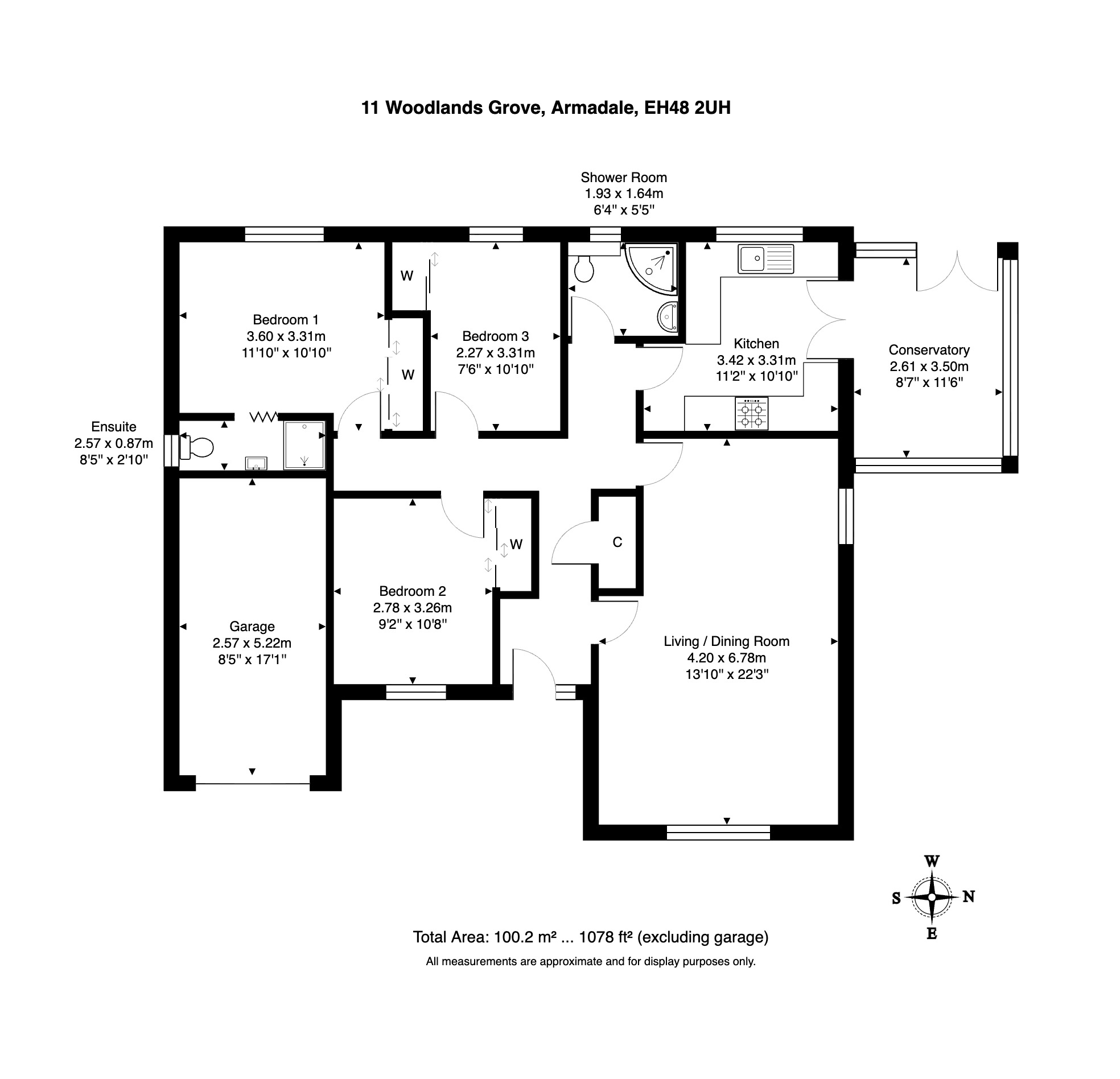 11, Woodlands Grove, West Lothian, Scotland floorplan