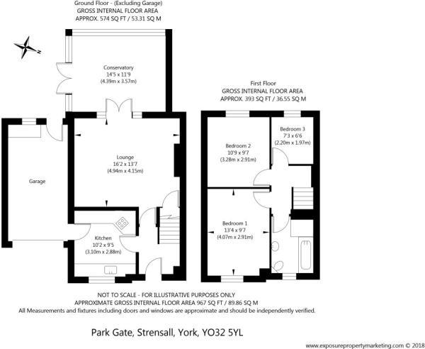 3 Bedrooms  to rent in Park Gate, Strensall, York YO32