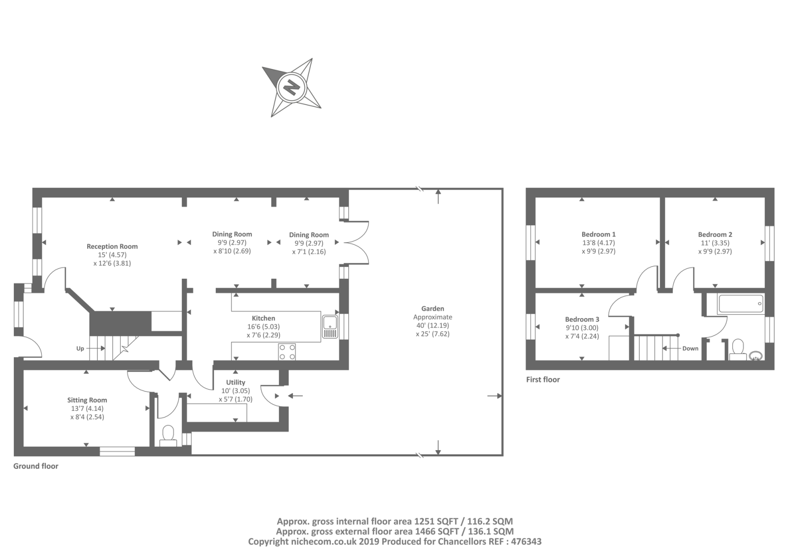 3 Bedrooms Semi-detached house for sale in Hampton Dene, Hereford HR1