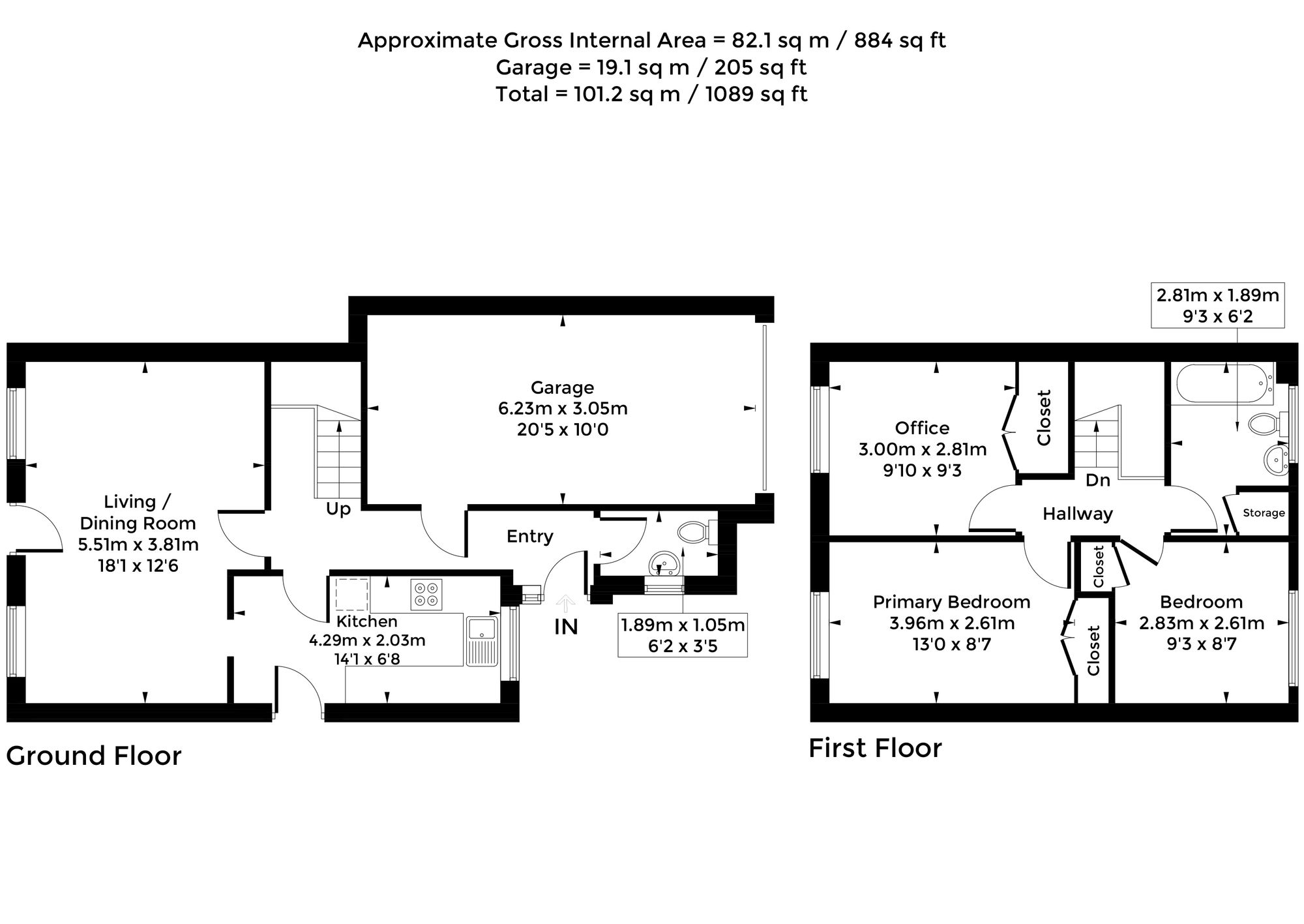 11 Rawson Close, Oxford floorplan