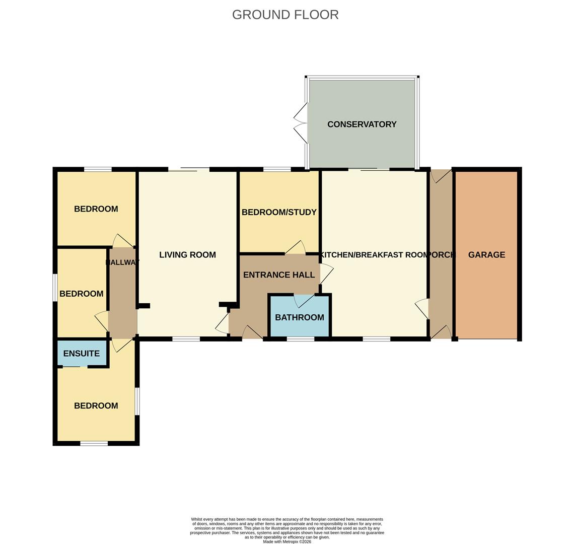 Glenavon, The Causeway, Mark floorplan