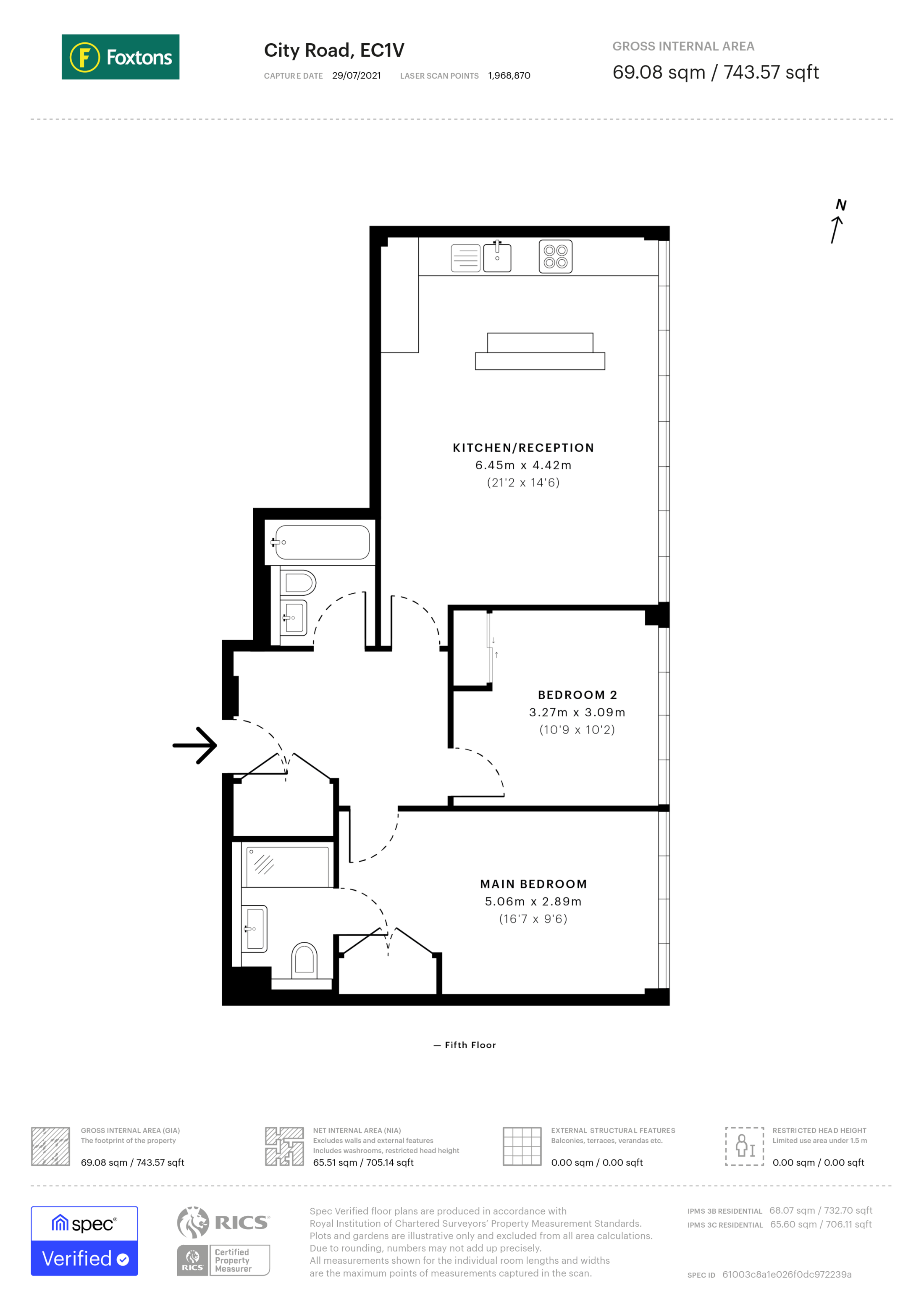 City Road, City floorplan