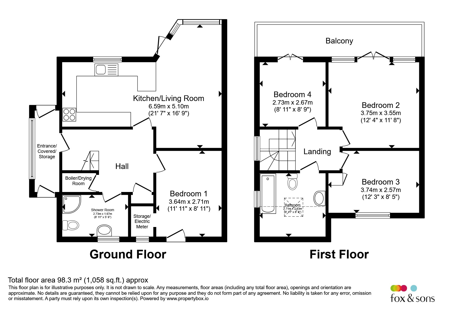 Magical Blue, The Promenade, Pevensey floorplan