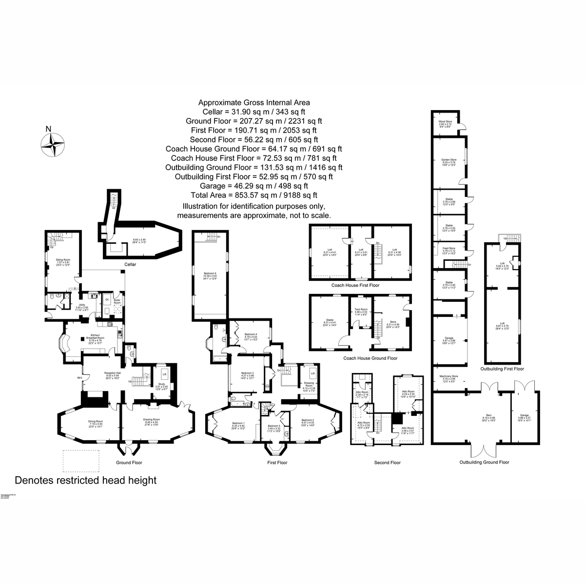 The Stone House, 64, High Street, Kenilworth floorplan