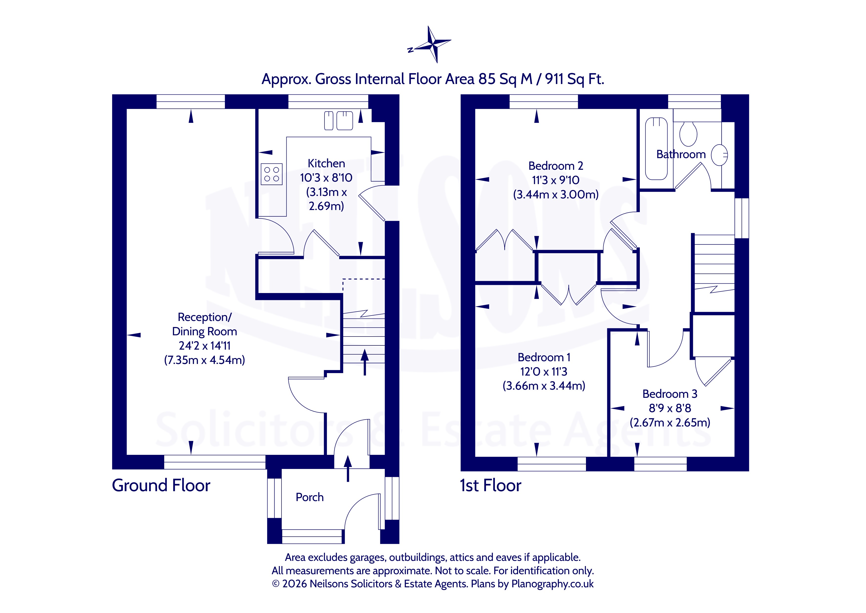 99, Candlemaker's Park, Edinburgh floorplan