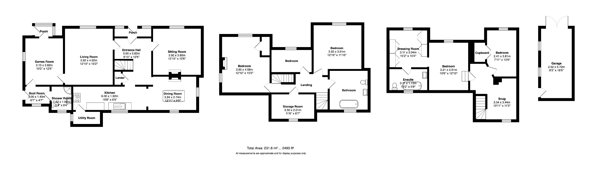 Glebe House, Hillside, Swaffham floorplan