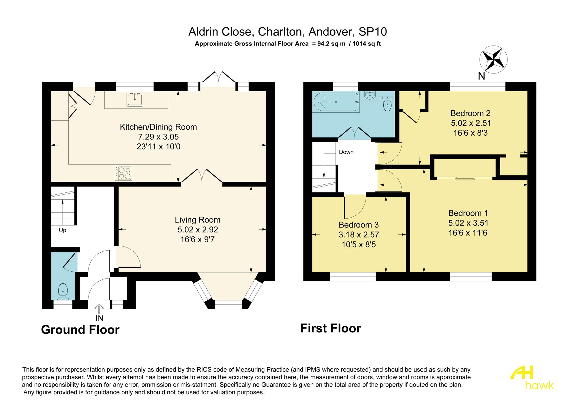 4 Aldrin Close, Andover floorplan