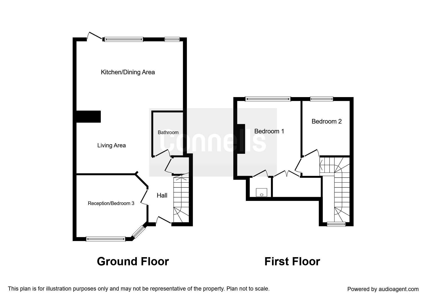 2 Bedrooms Terraced house for sale in Prince Albert Square, Redhill RH1