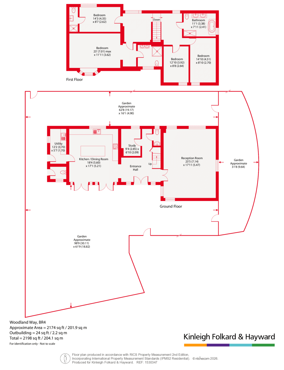 Woodland Way, Kent floorplan