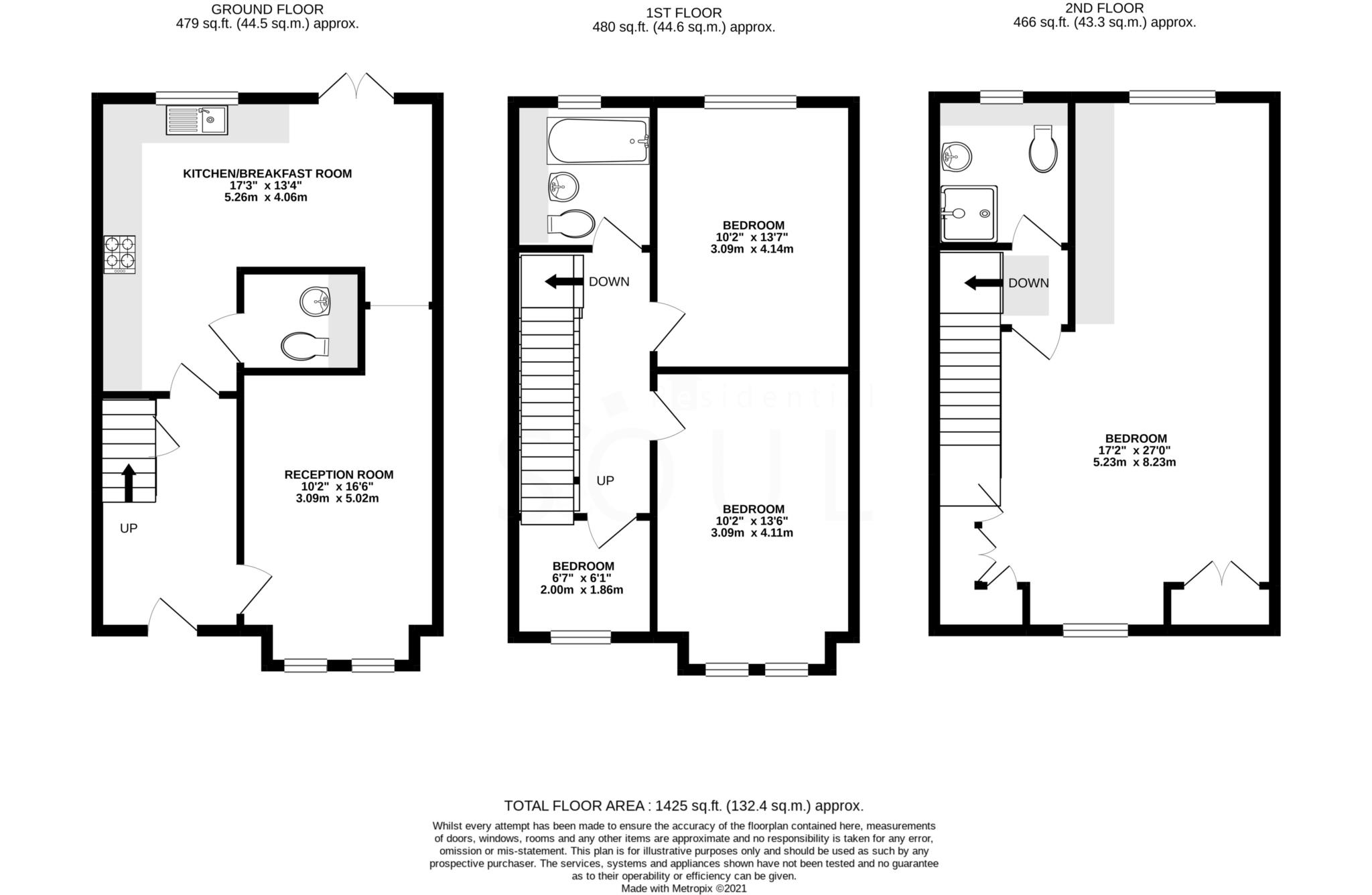 Grafton Road, New Malden floorplan