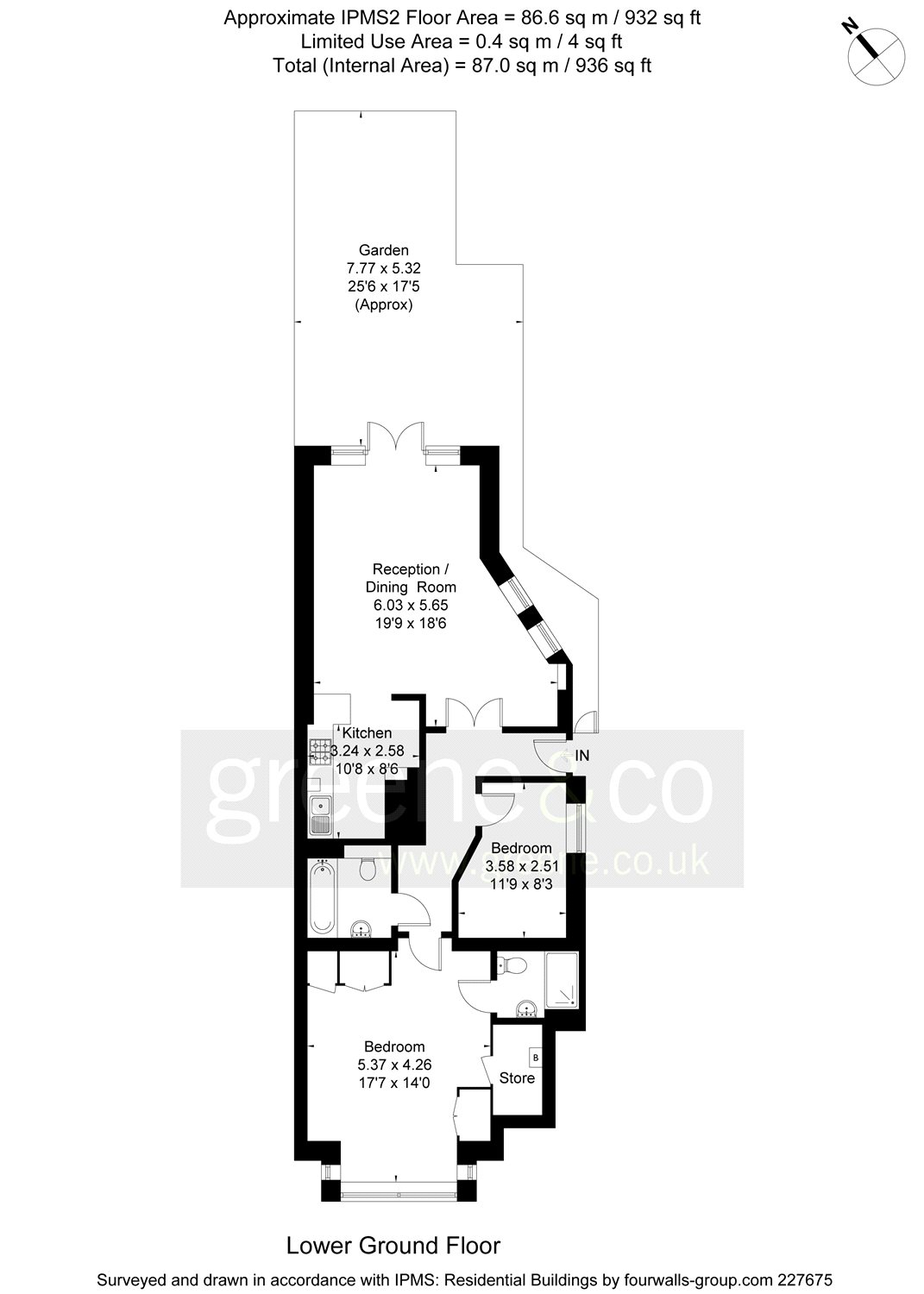 2 Bedrooms Flat for sale in Hemstal Road, London NW6