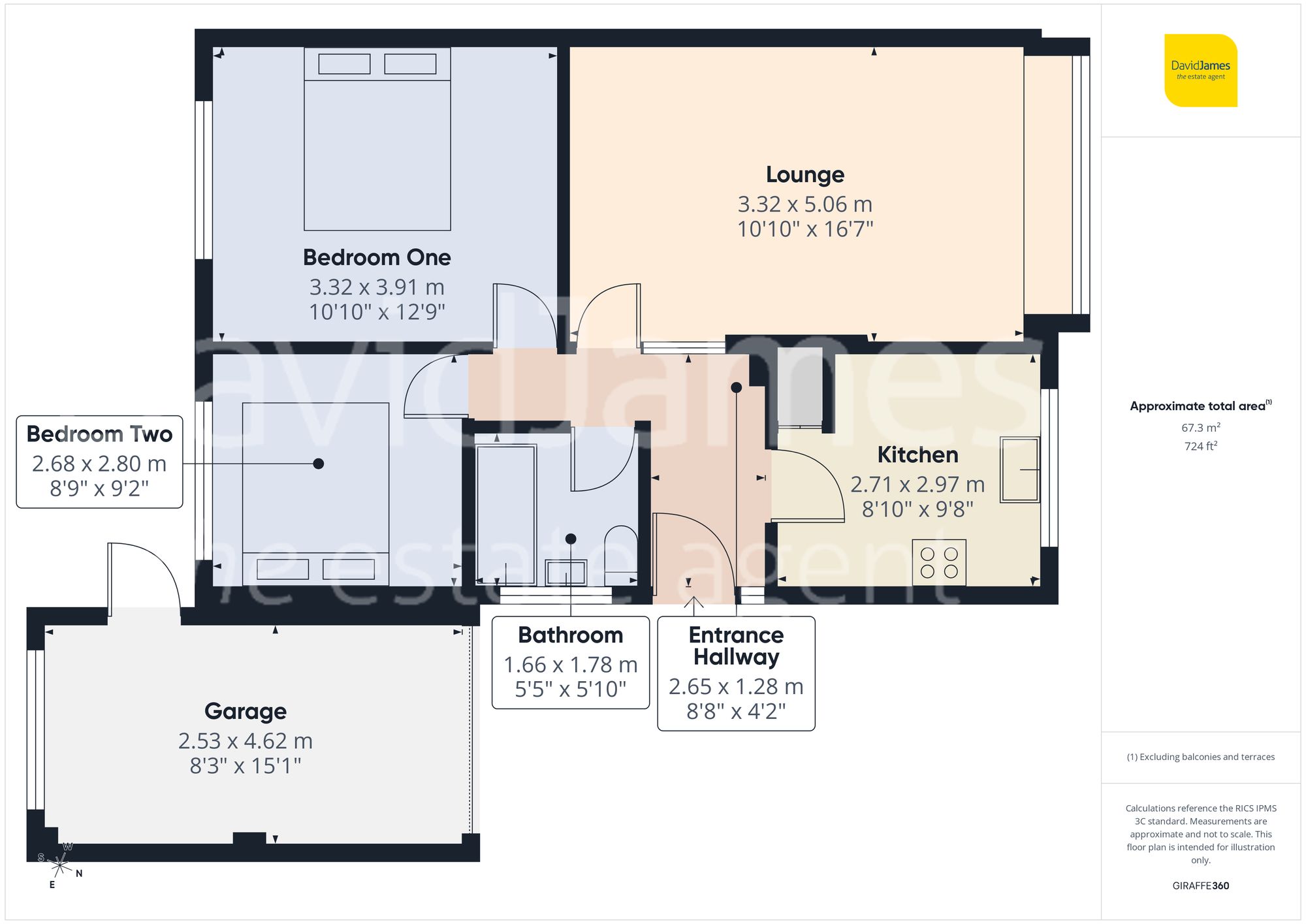 75 Springwood Gardens, Nottingham floorplan