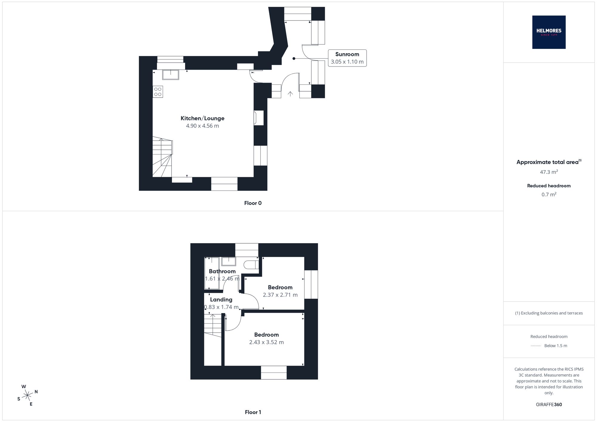 18 Mill Street, Crediton floorplan