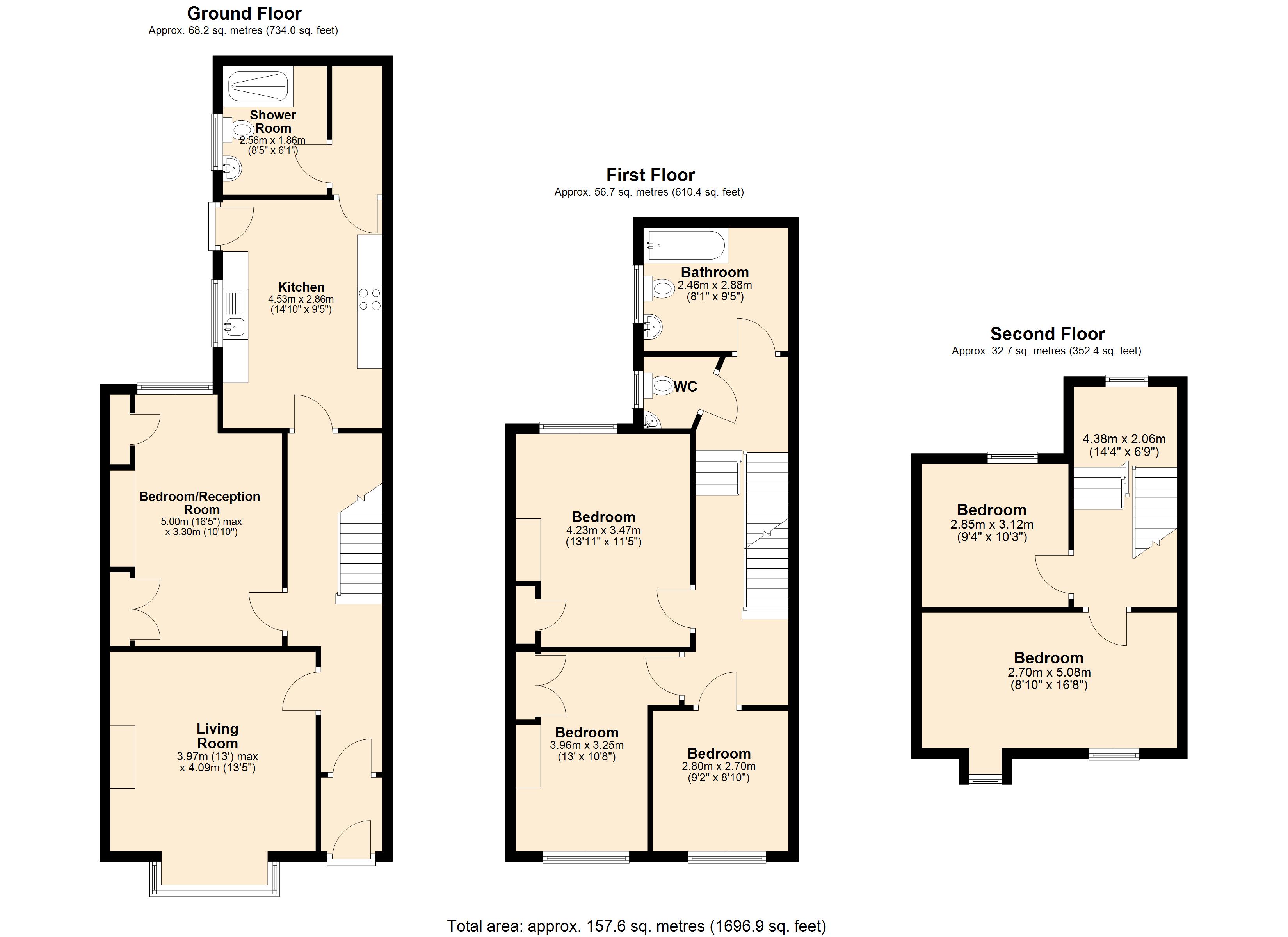 24, Cardigan Terrace, Newcastle Upon Tyne floorplan