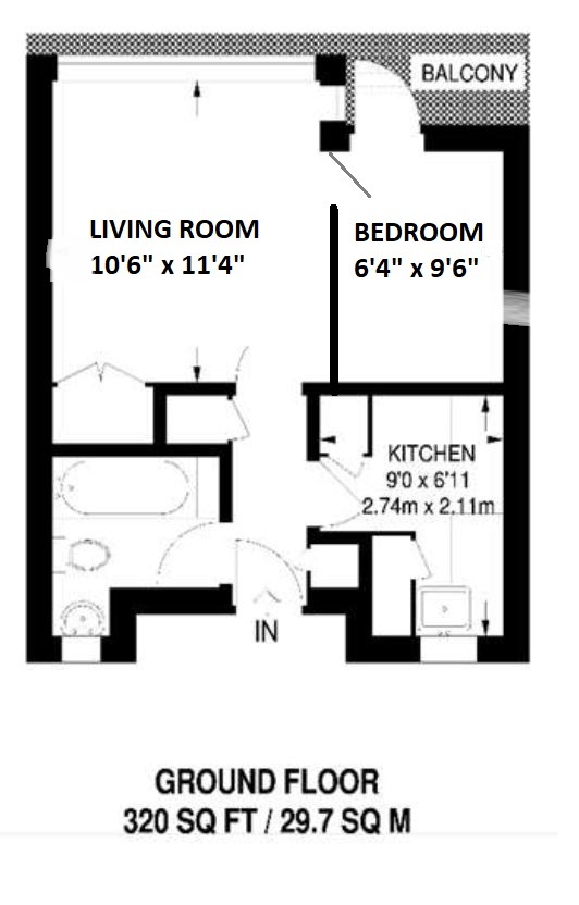 1 Bedrooms Flat to rent in Churchill Gardens, London, London SW1V
