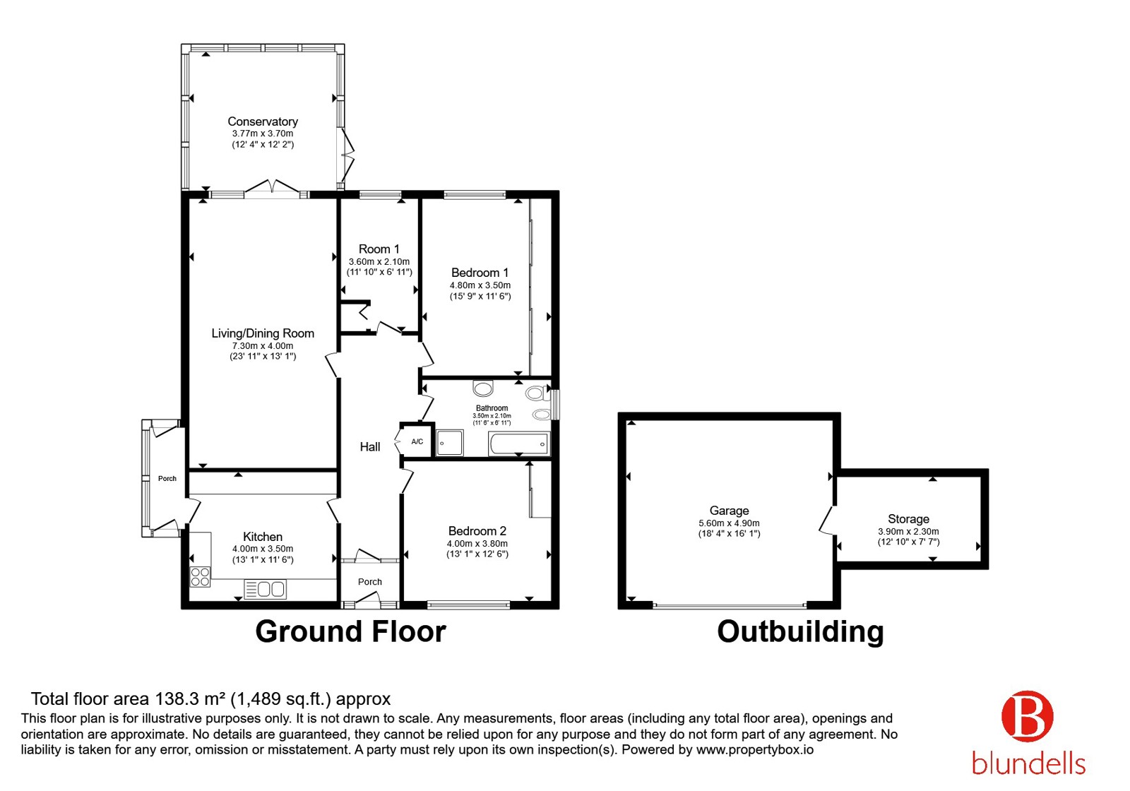 3, Moorbank Road, Sheffield floorplan