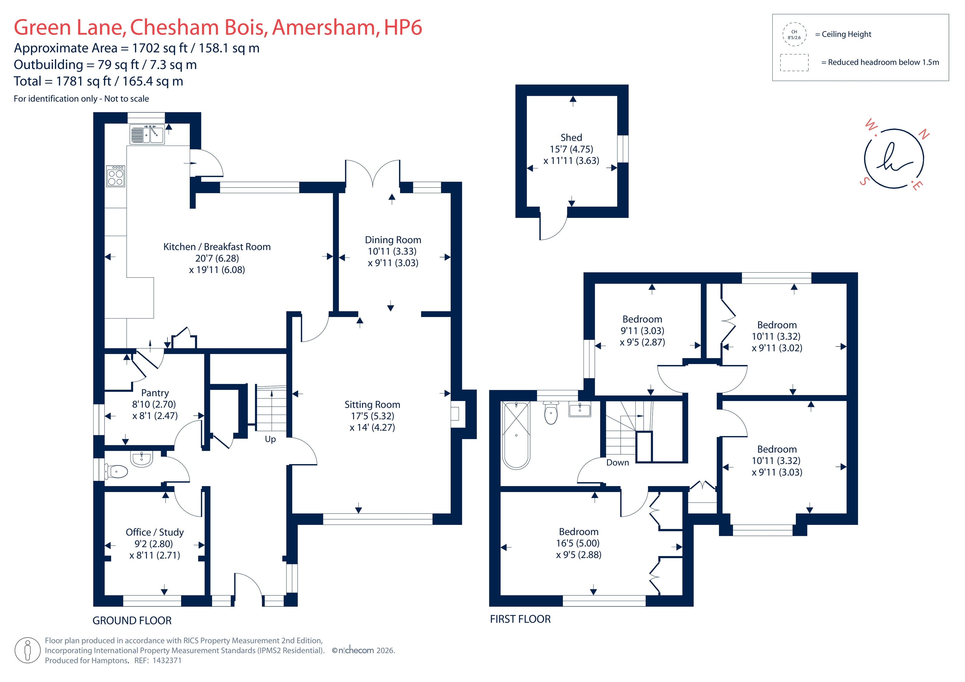 22A, Green Lane, Amersham floorplan
