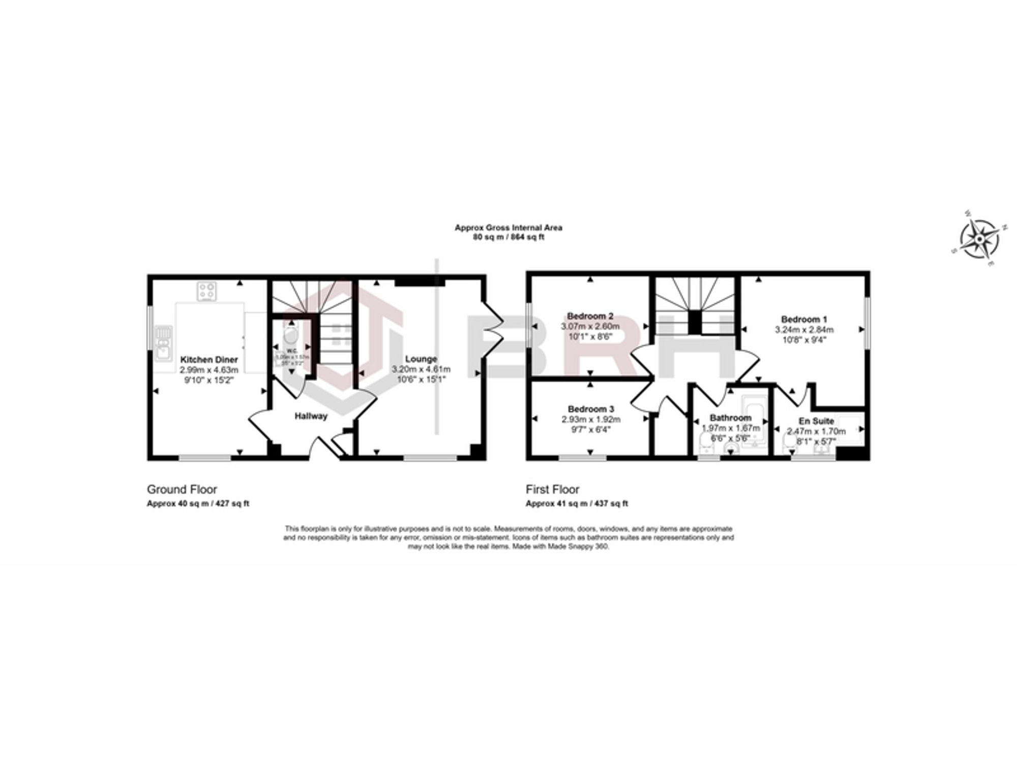23, Davy Road, Doncaster floorplan