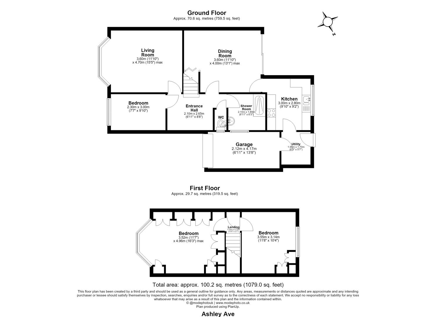 37, Ashley Avenue, Ilford floorplan