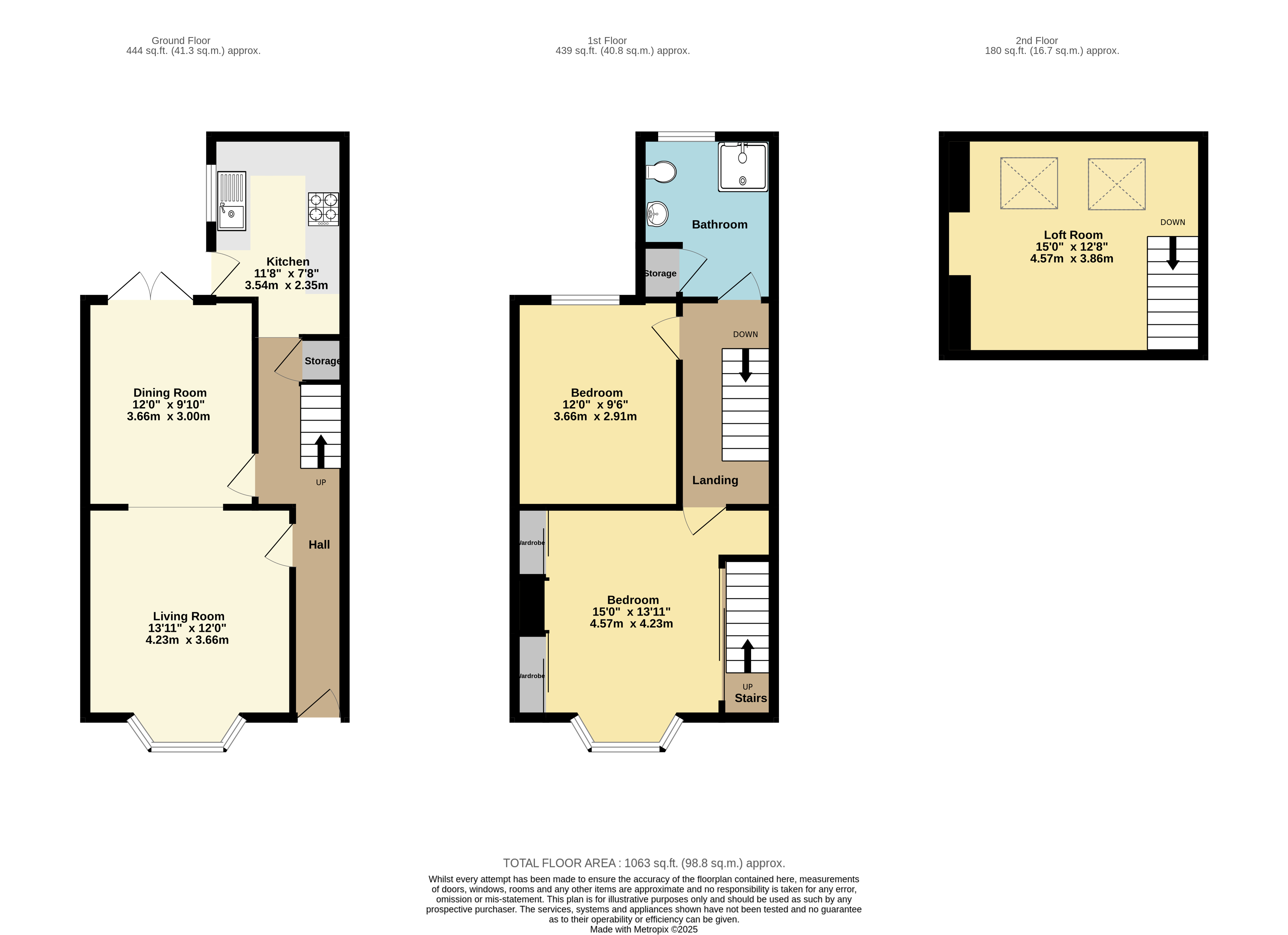 89, Whitehall Road, Bristol floorplan