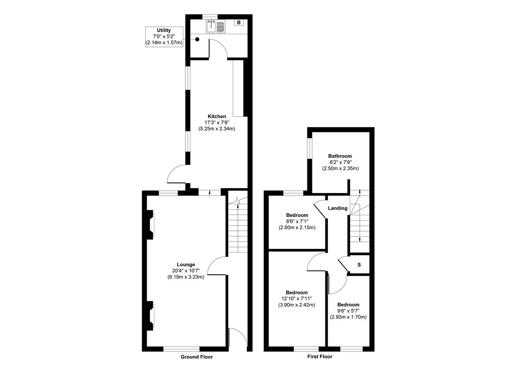 70, Princess Street, ABERTILLERY floorplan
