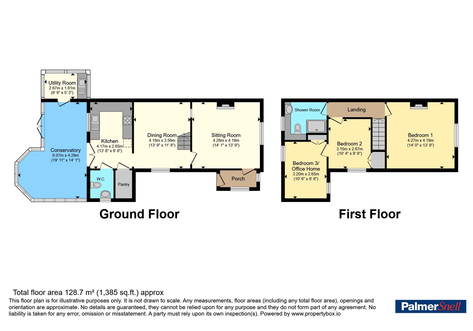Well Cottage,, Silver Street, Somerset floorplan