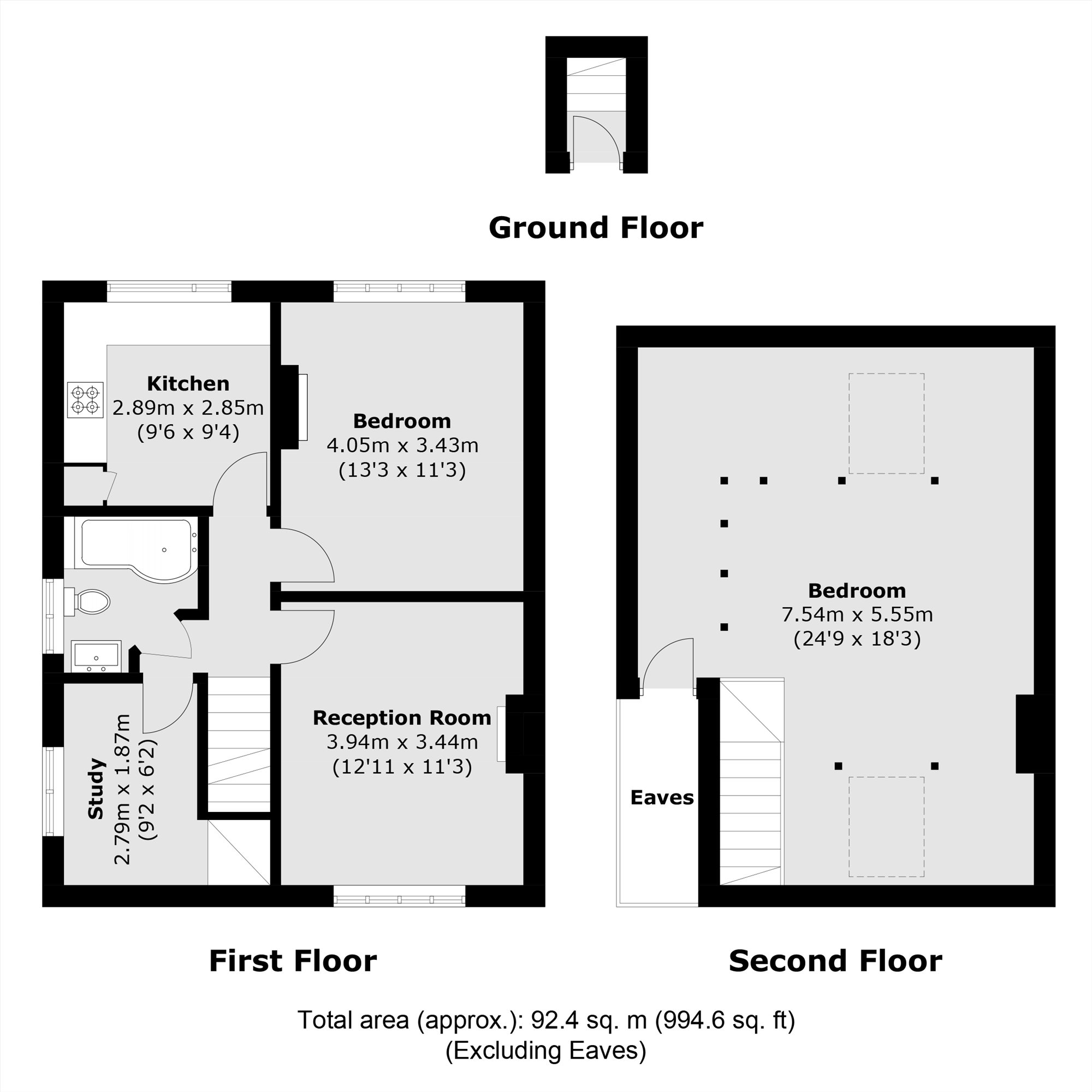 11, Alma Road, London floorplan