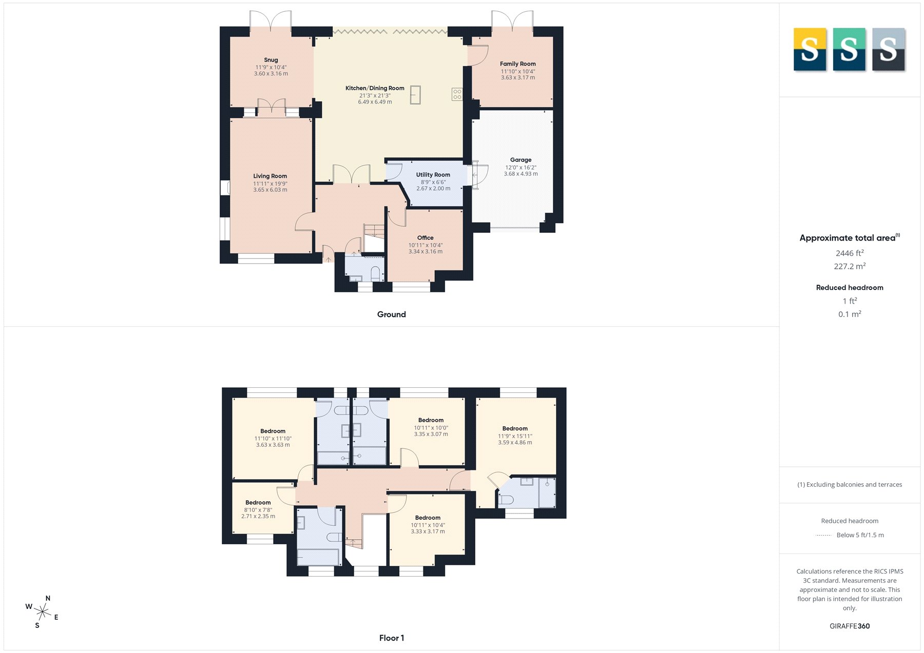 Clarewood Drive, Surrey floorplan