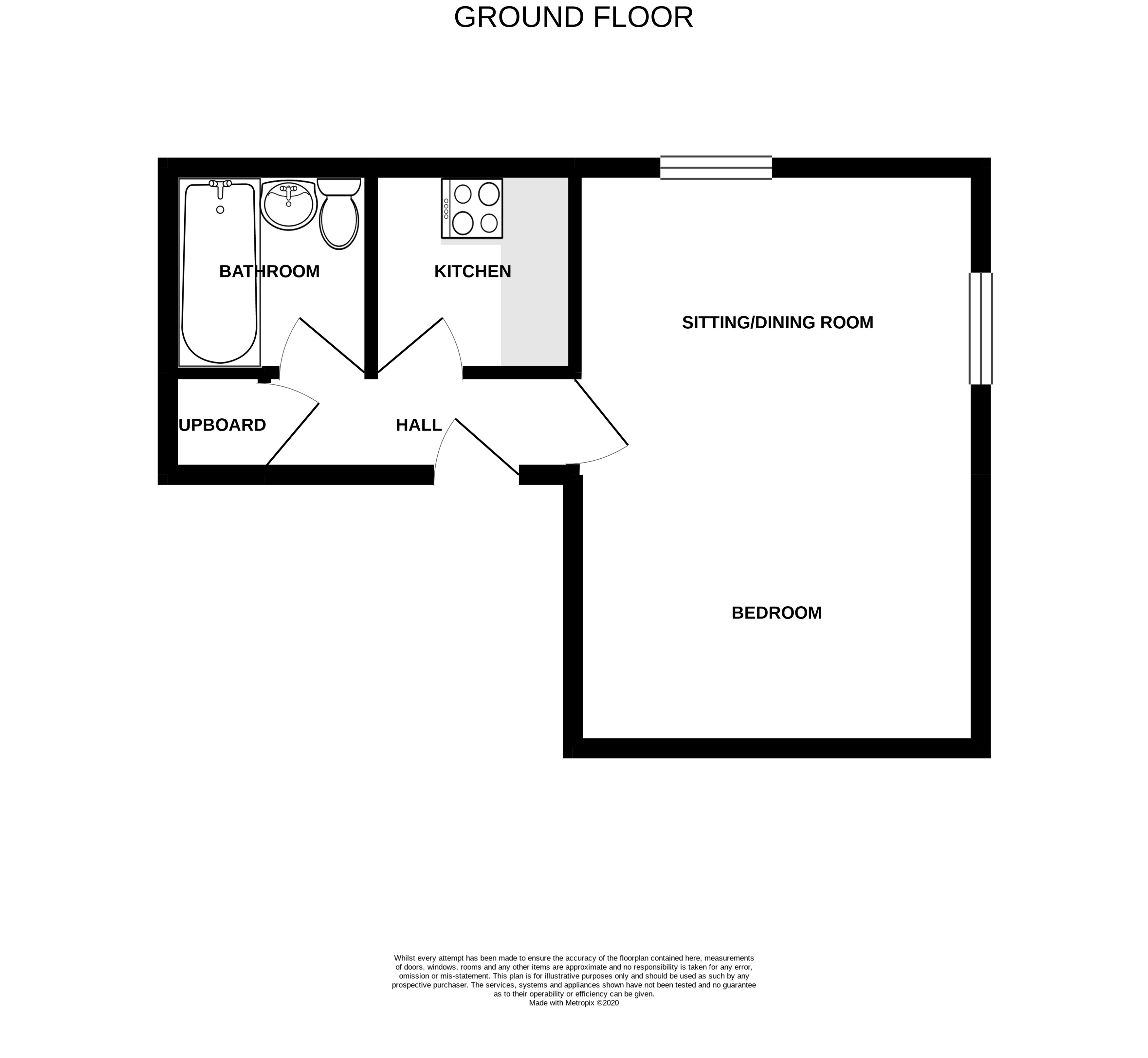 1, Birchett House, 48, Birchett Road, Hampshire floorplan