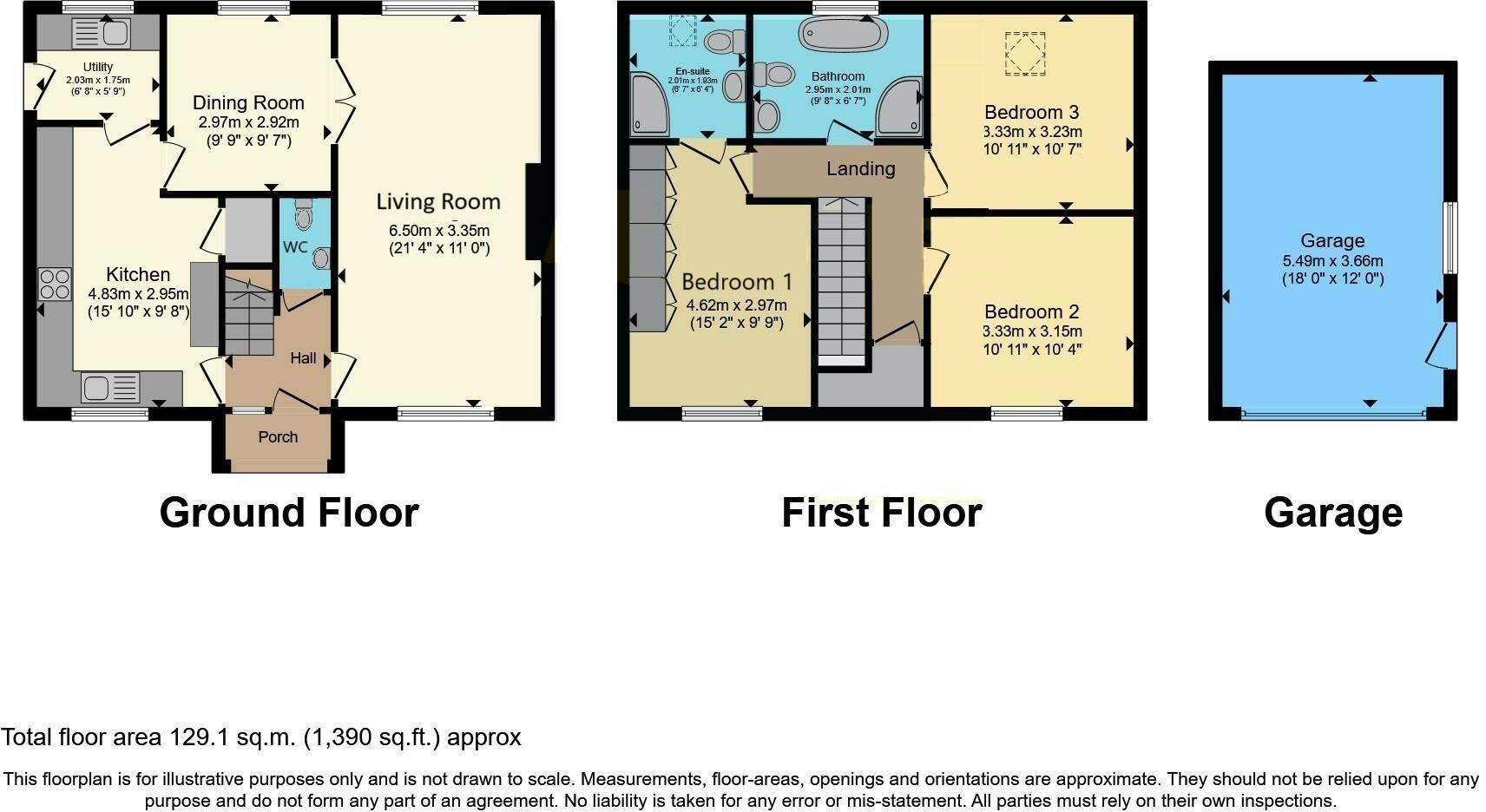 The Popple, 2a, Bridge Road, Long Sutton Spalding floorplan