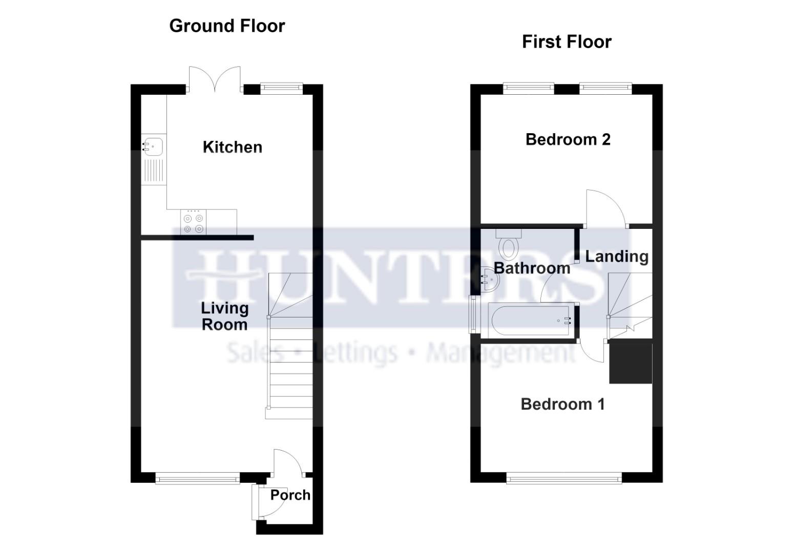 89, Courtland Grove, London floorplan