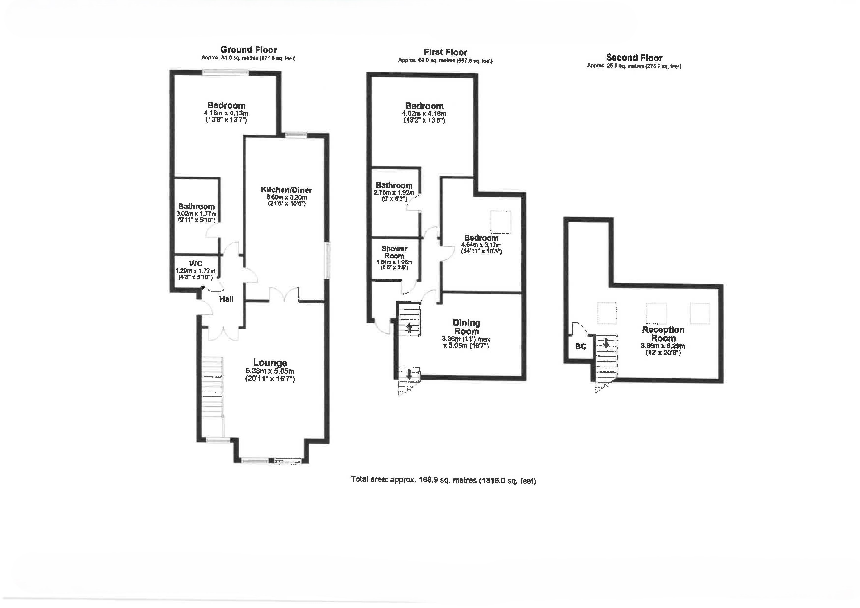 Flat 8, 34A, Parkfield Road, Liverpool floorplan