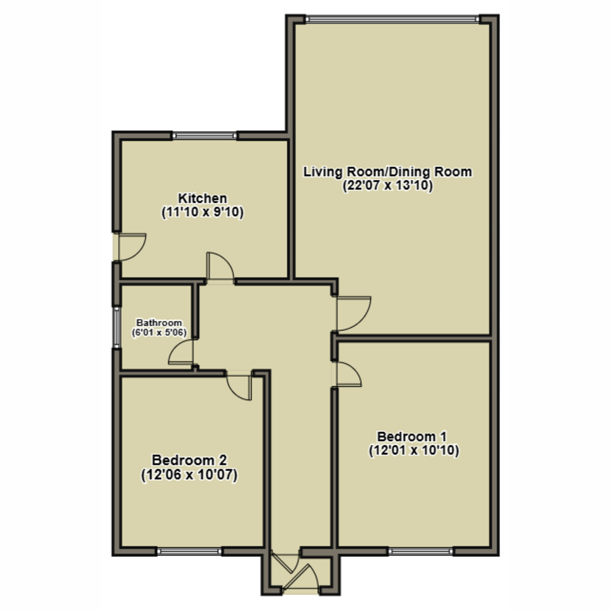 Knox Crescent, Nuneaton floorplan