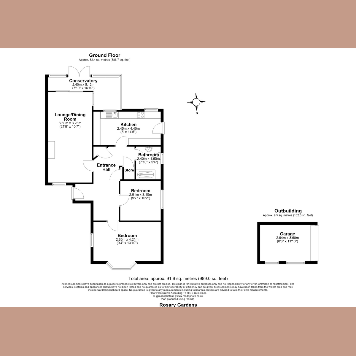 11, Rosary Gardens, Westcliff-on-sea floorplan